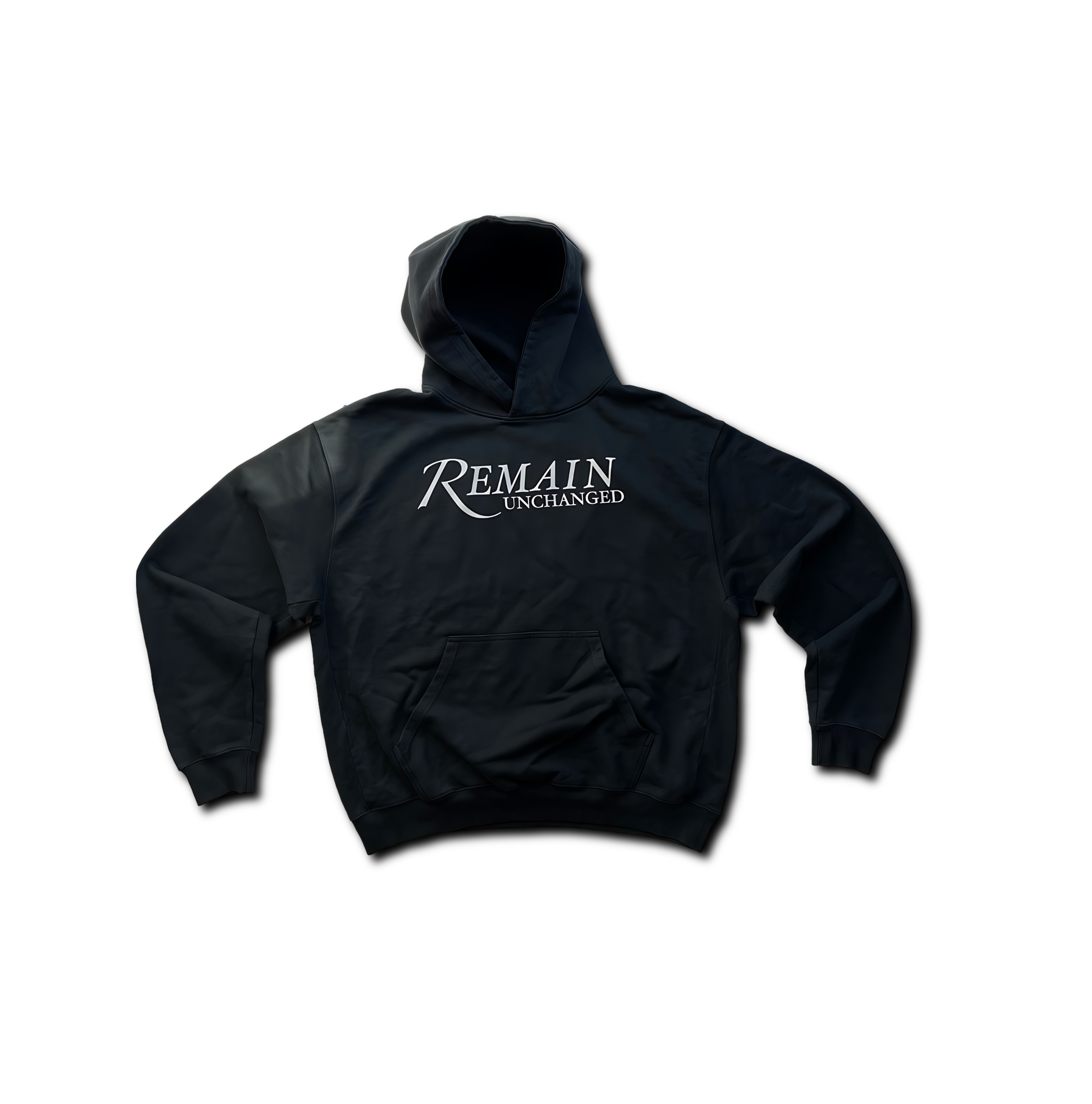 Vintage black Remain Unchanged hoodie